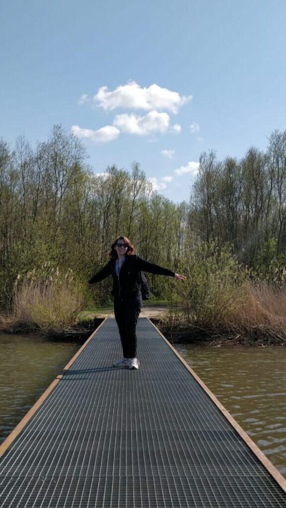 Lizzy in de Biesbosch
